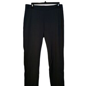 Eileen Fisher stretch black Pants.     size S/P